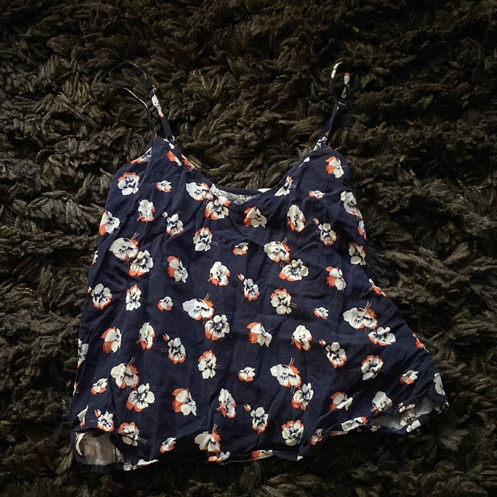 ABERCROMBIE & FITCH Floral Tank